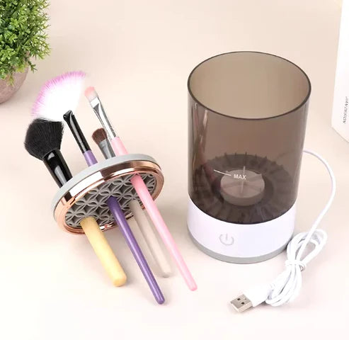 Limpiador Eléctrico de Brochas de Maquillaje, Automático.