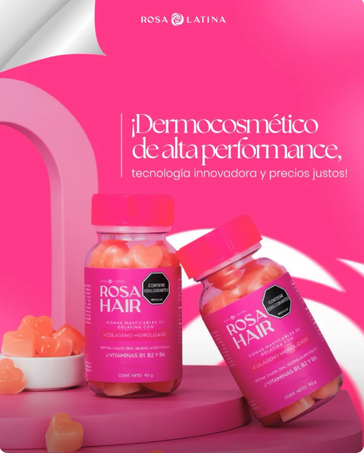 ROSA HAIR GOMITAS